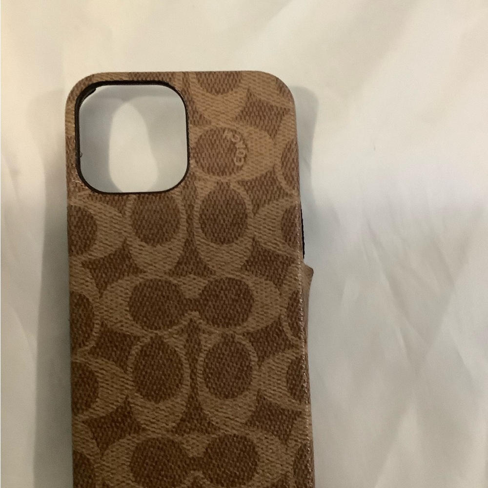 Coach Signature Khaki Phone Case
